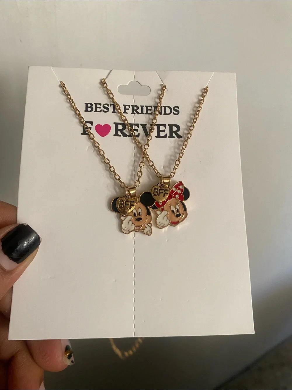 Disney themed necklace